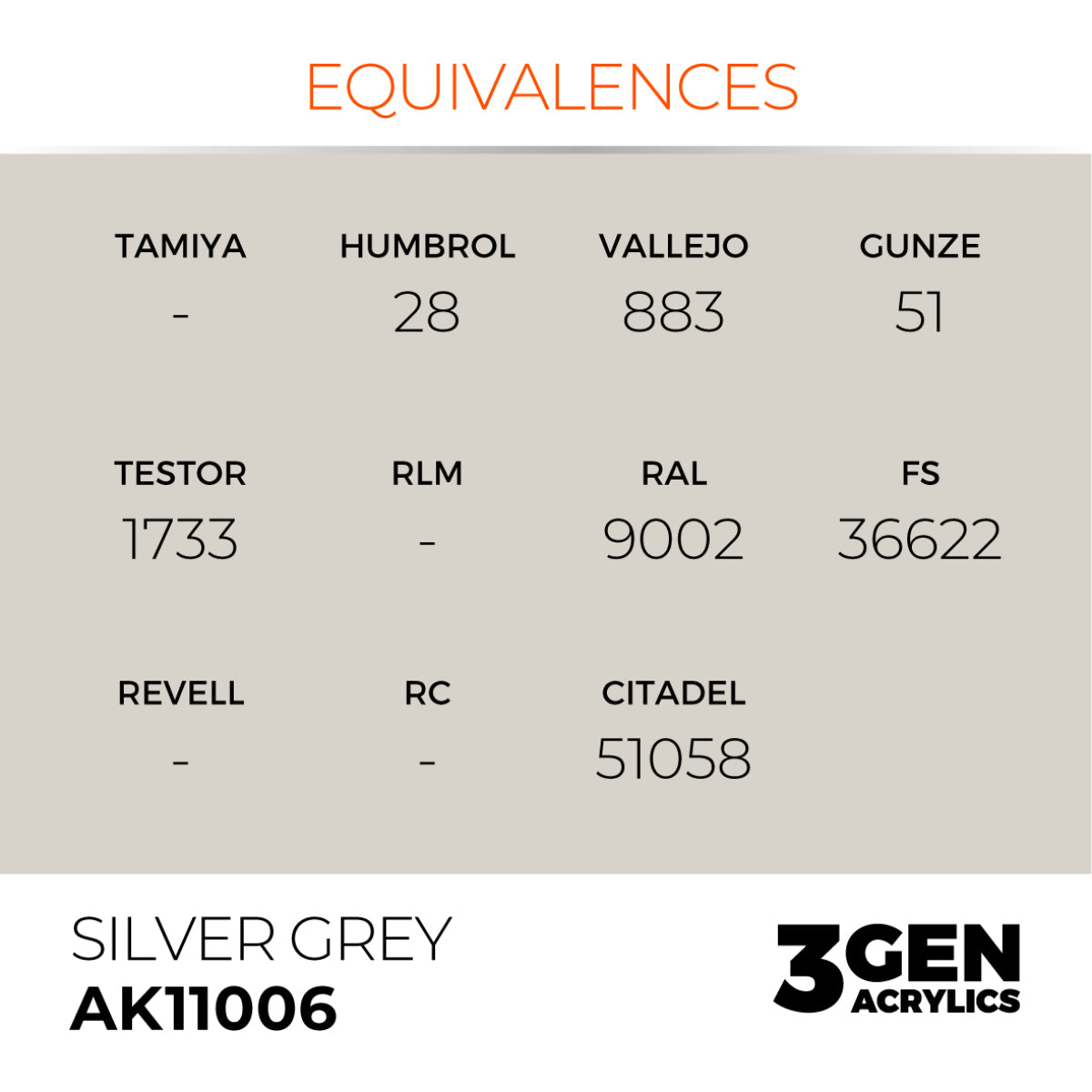 AK11006 SILVER GREY