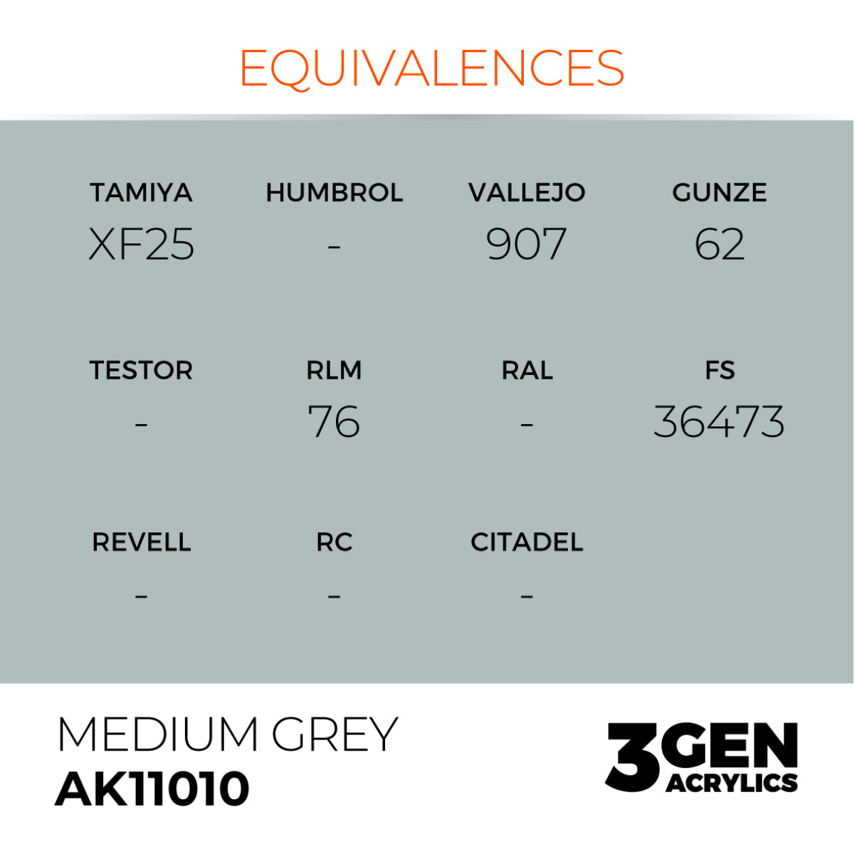 AK11010 MEDIUM GREY