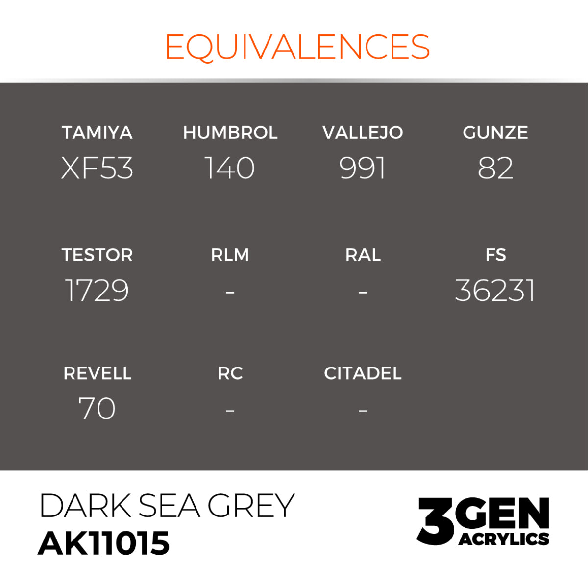 AK11015 DARK SEA GREY