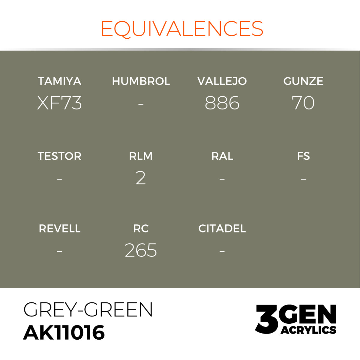AK11016 GREEN GREY