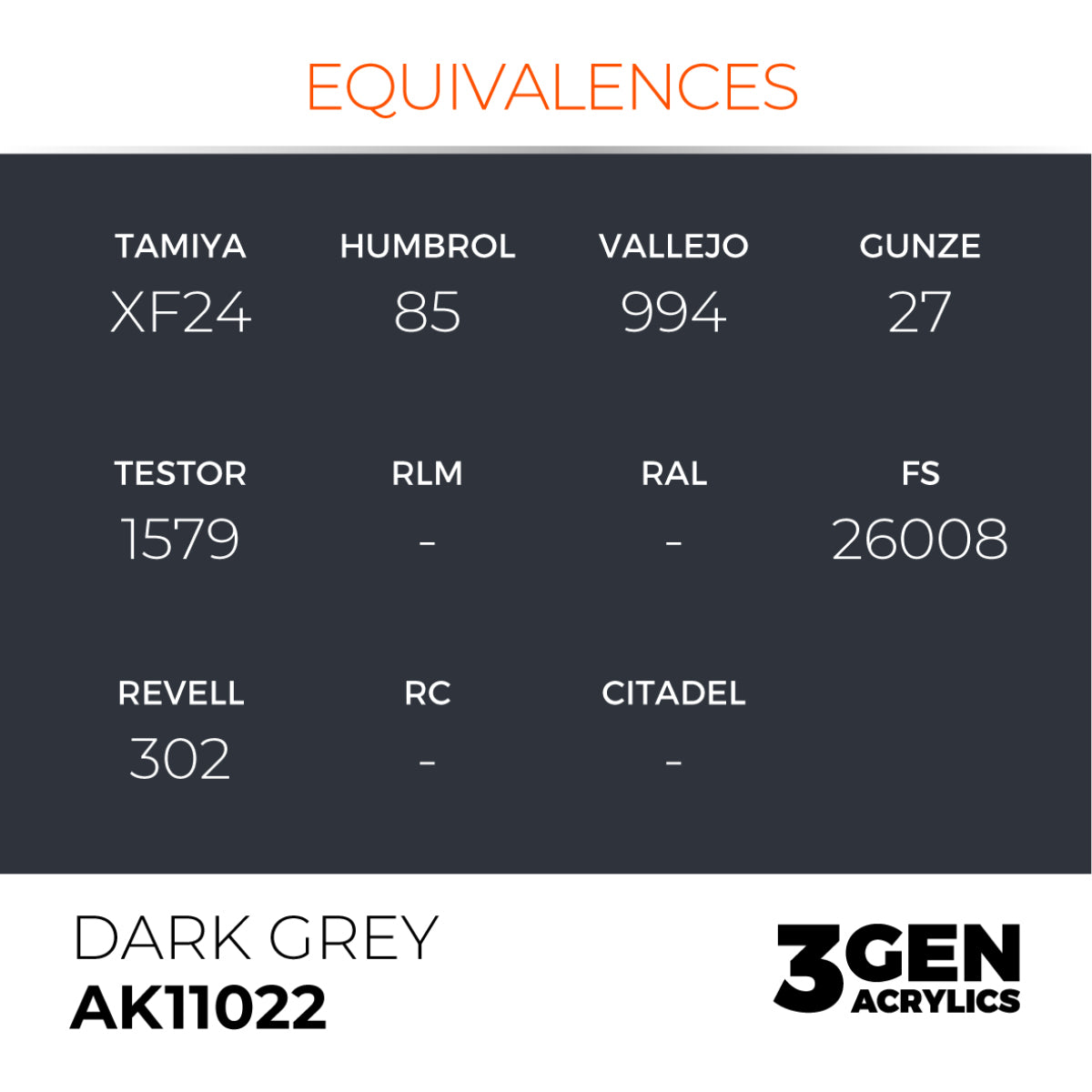 AK11022 DARK GREY