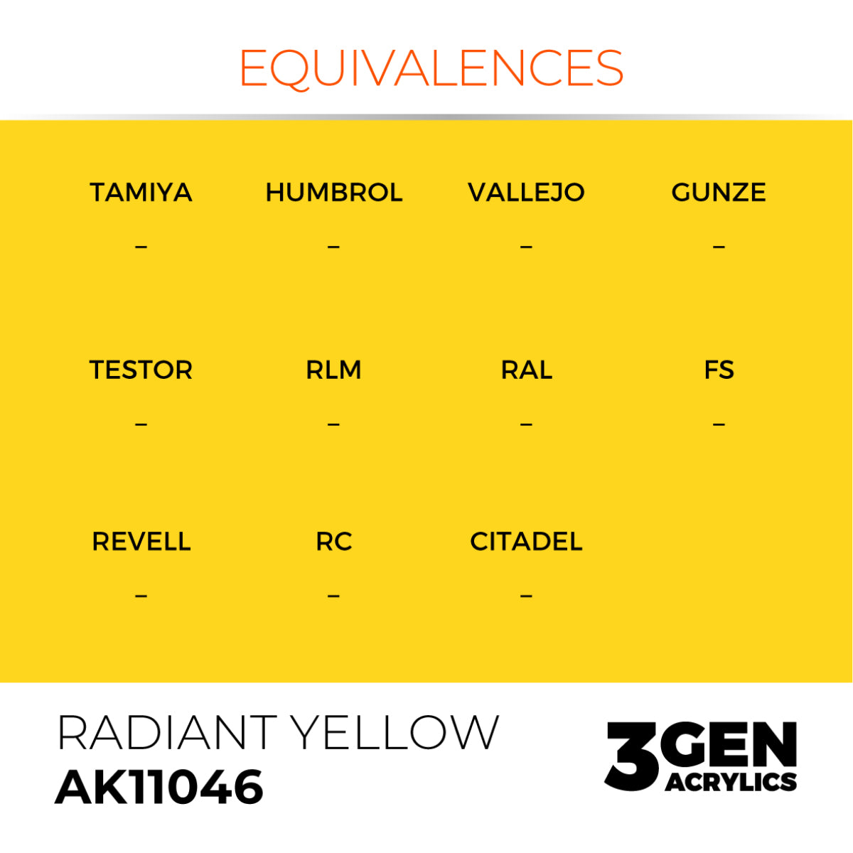 AK11046 RADIANT YELLOW
