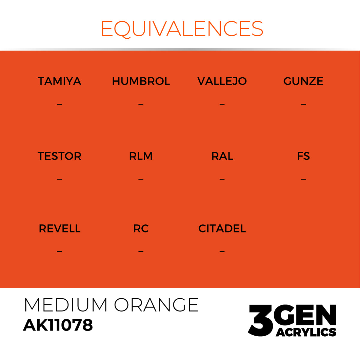 AK11078 MEDIUM ORANGE