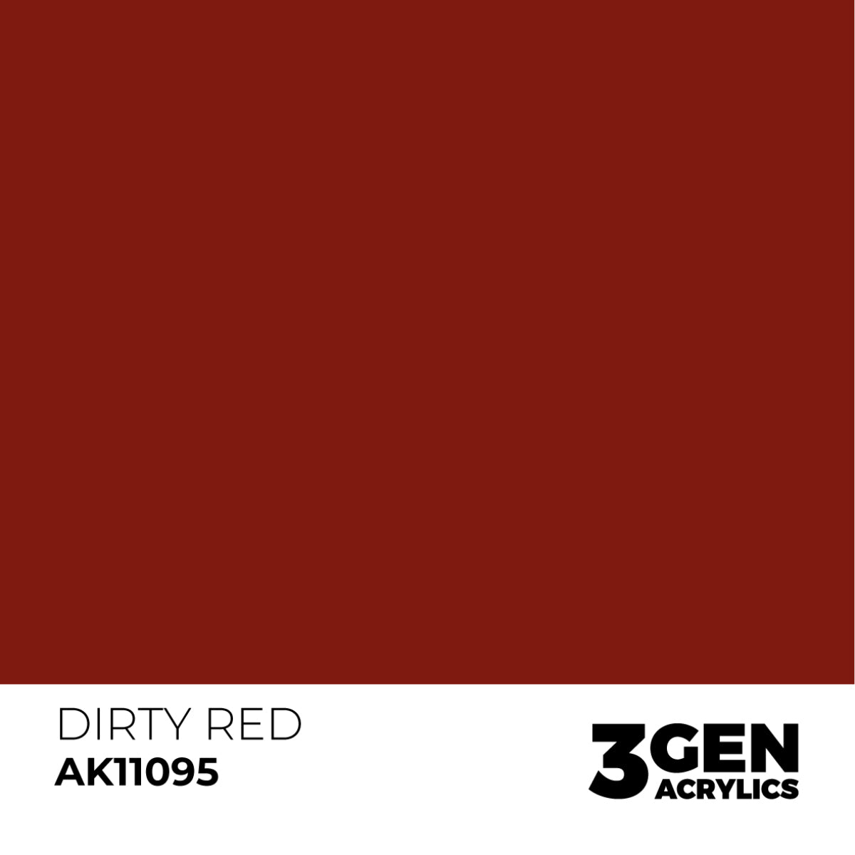 AK11095 DIRTY RED