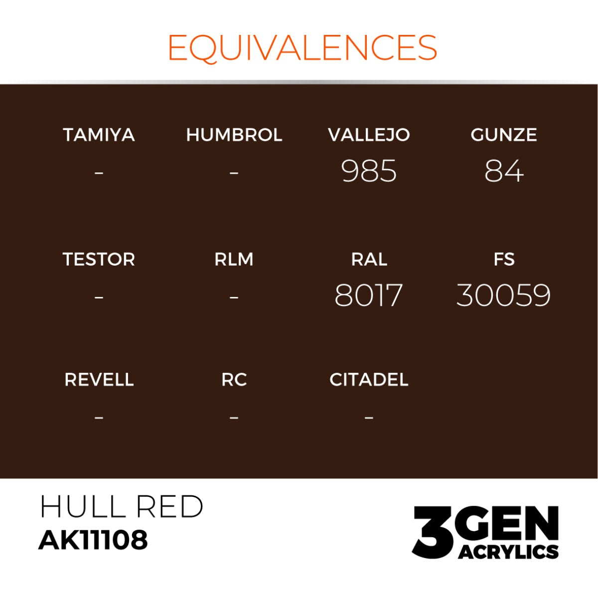 AK11108 HULL RED
