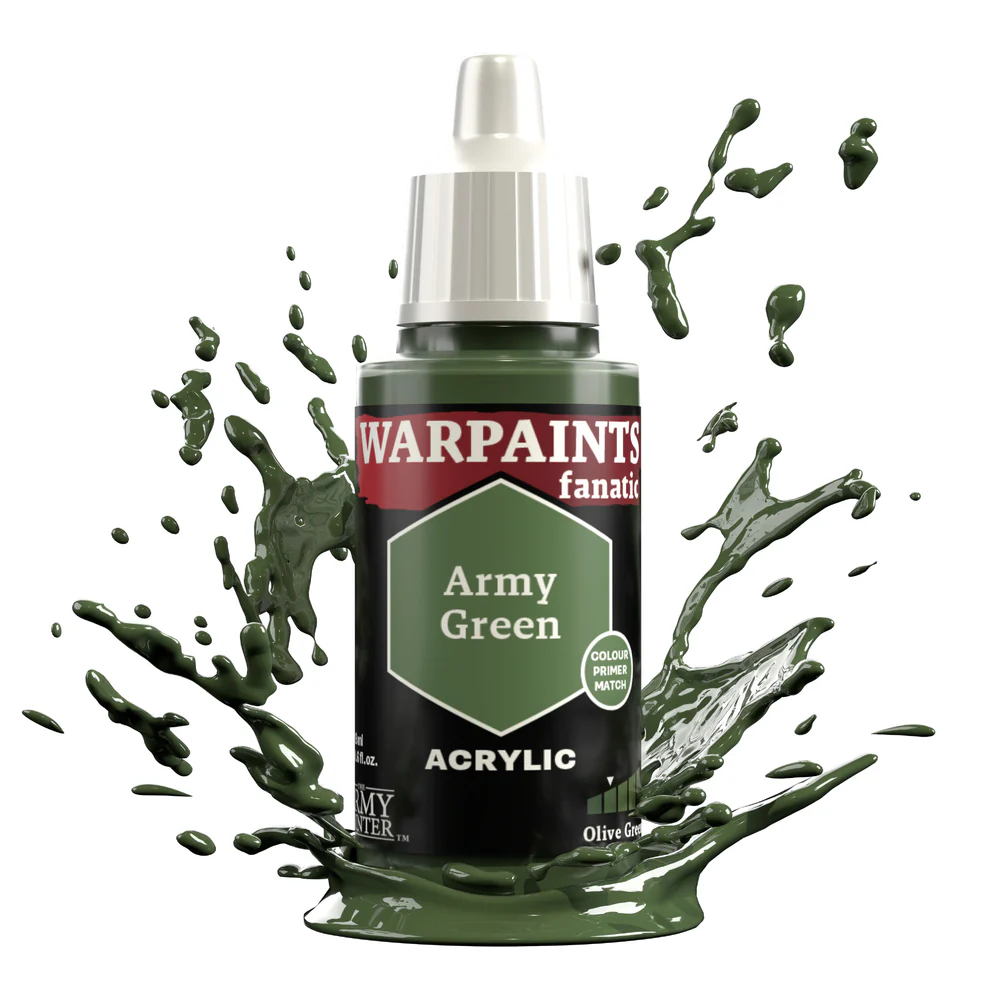 WP3068P Warpaints Fanatic: Army Green