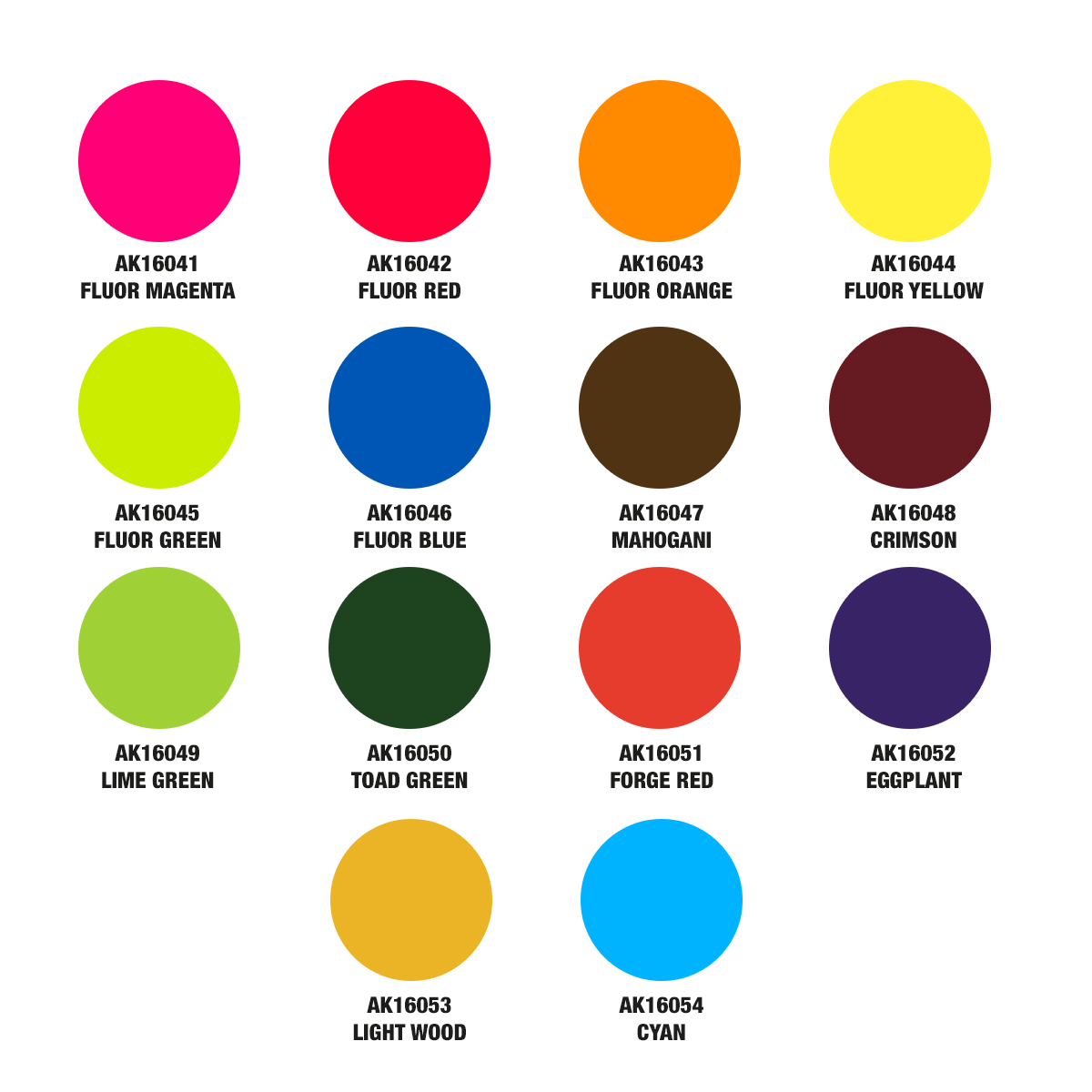 AK16055 SPECIAL BOX FULL RANGE THE INKS