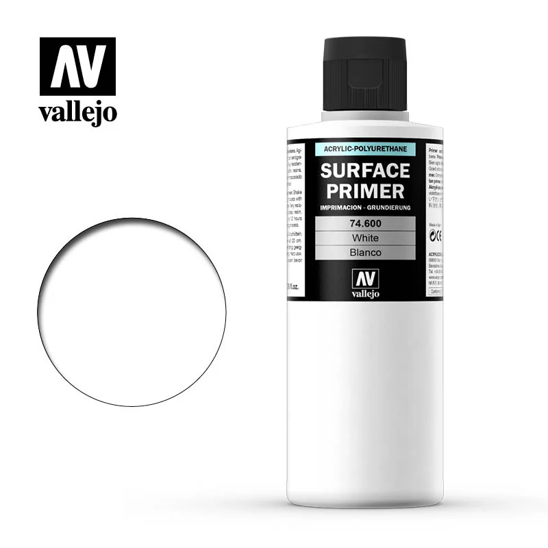 74.600 Surface Primer Vallejo (Blanco) 200ml