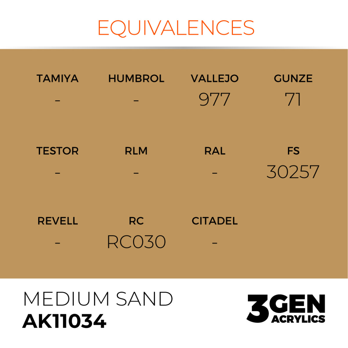AK11034 MEDIUM SAND