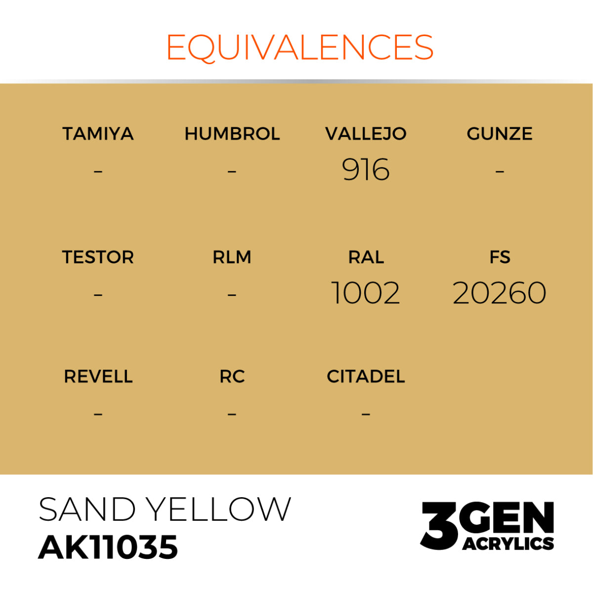 AK11035 YELLOW SAND