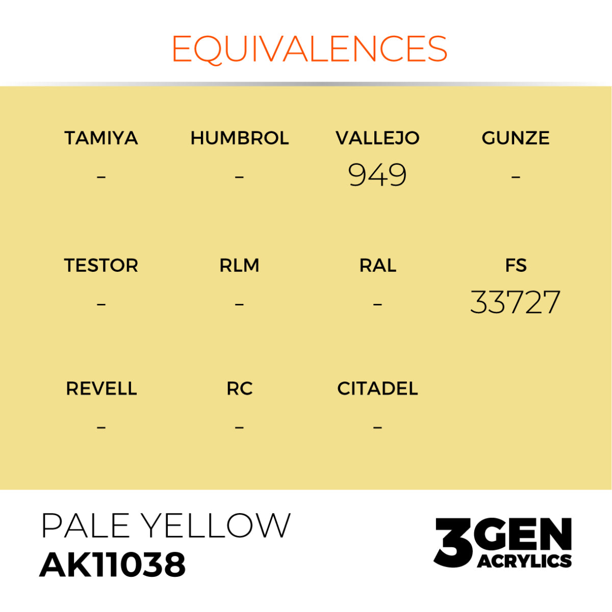 AK11038 PALE YELLOW