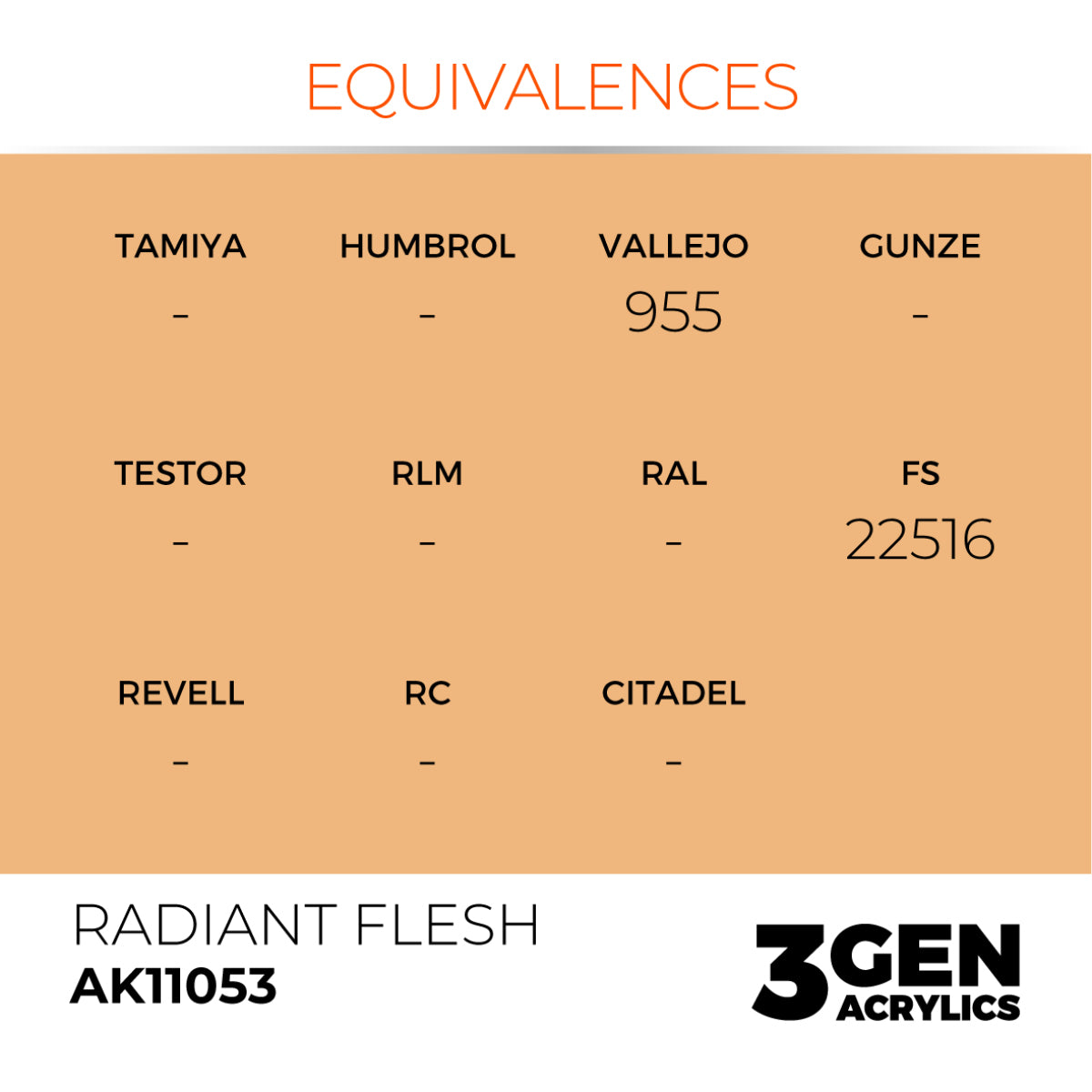AK11053 RADIANT FLESH