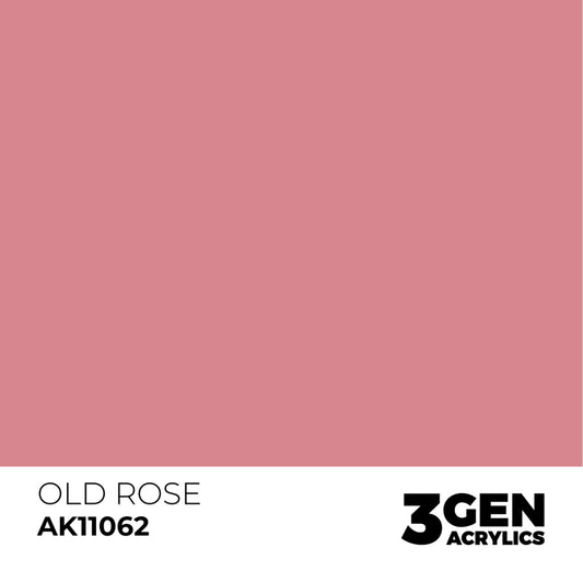 AK11062 OLD ROSE