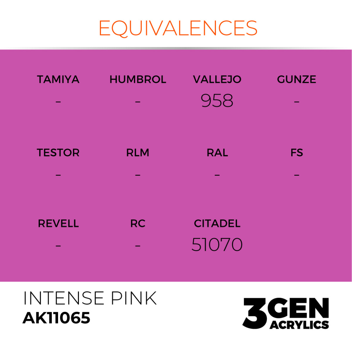 AK11065 INTENSE PINK