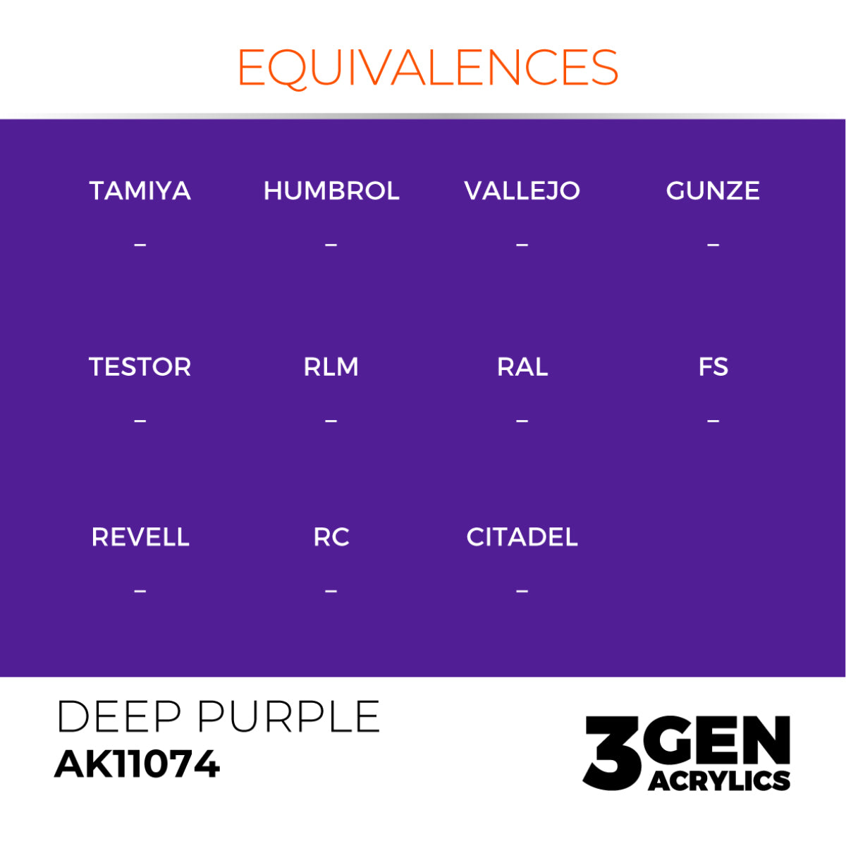 AK11074 DEEP PURPLE