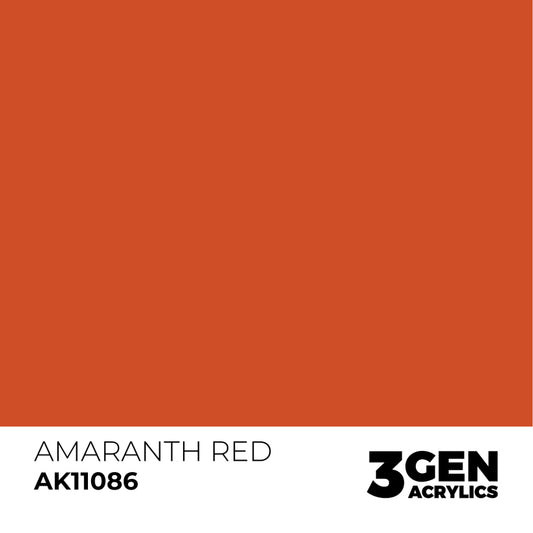 AK11086 AMARANTH RED