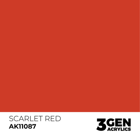 AK11087 SCARLET RED