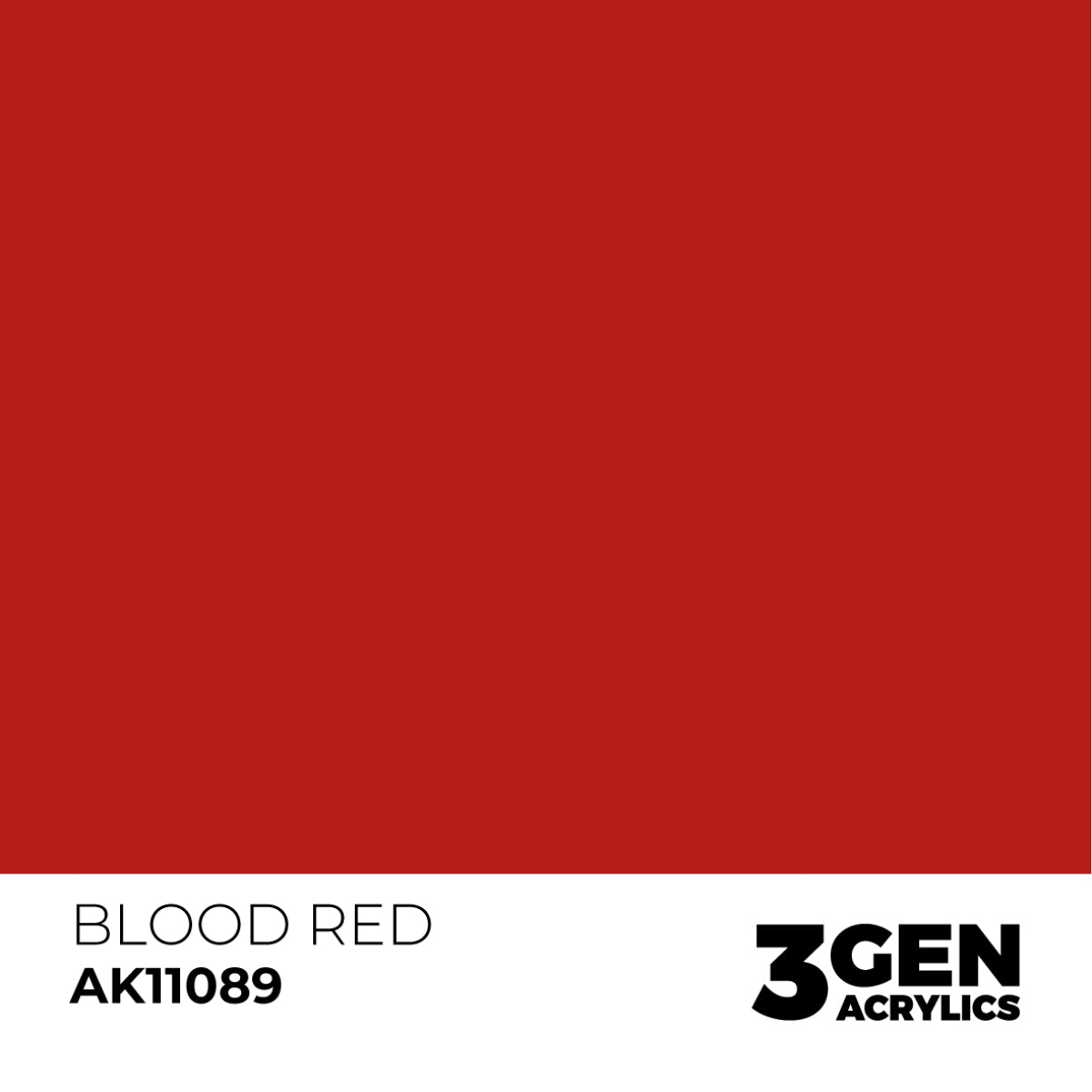 AK11089 BLOOD RED