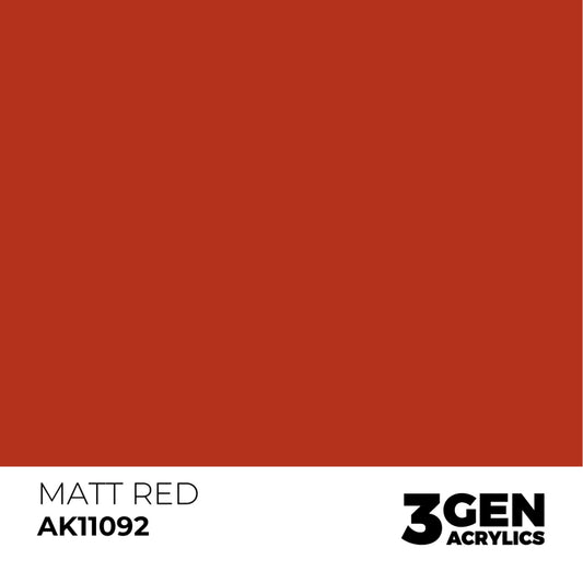 AK11092 MATT RED