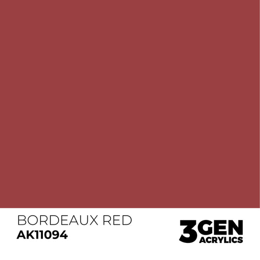 AK11094 BORDEAUX RED