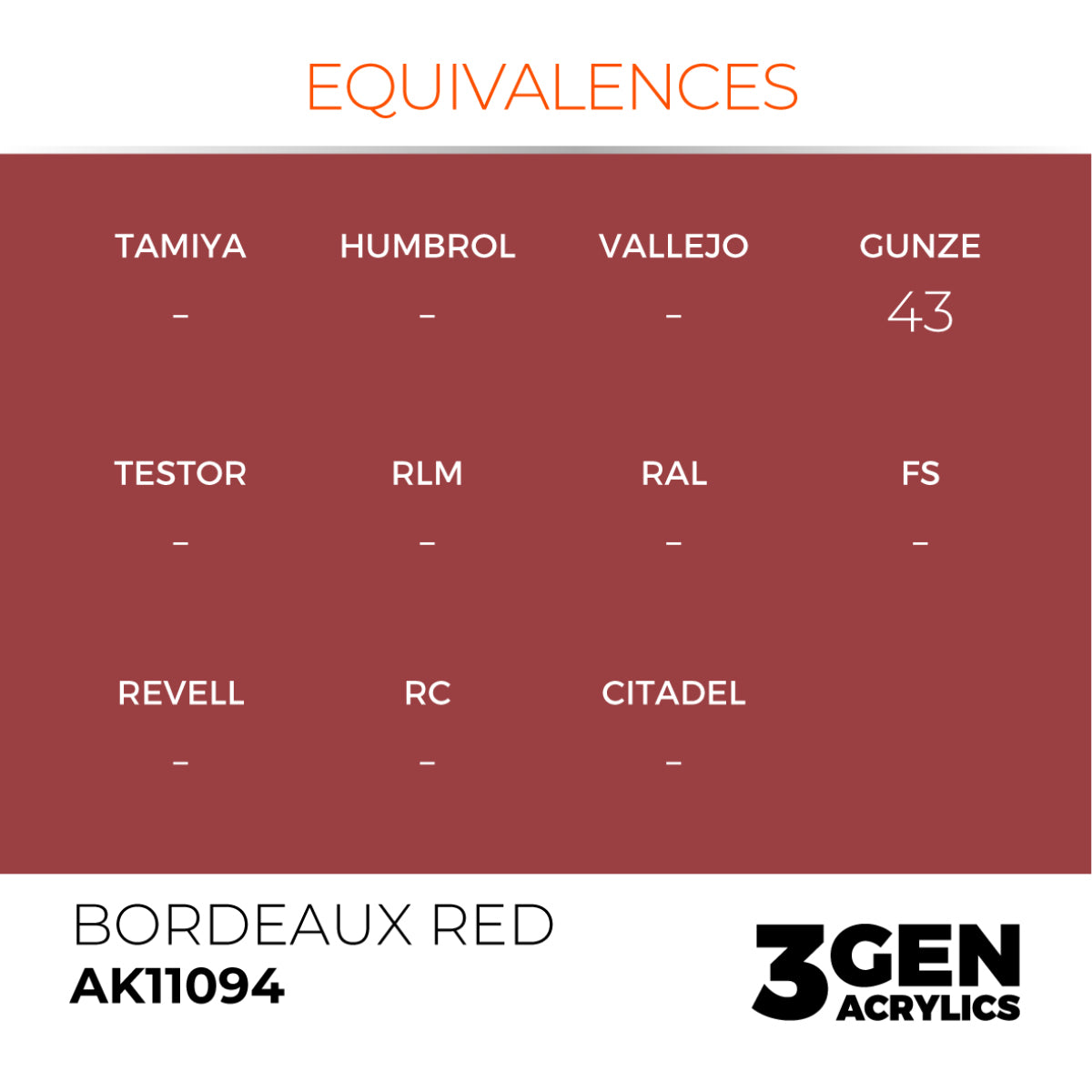 AK11094 BORDEAUX RED