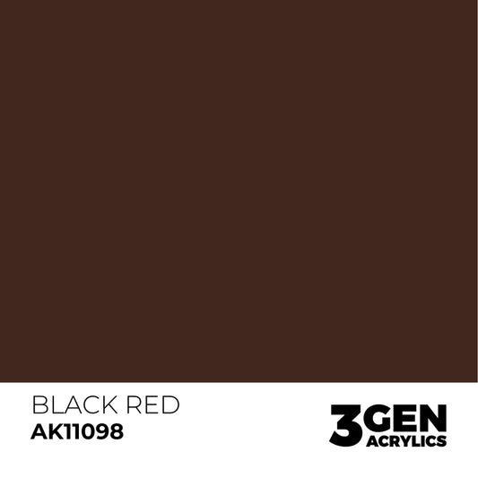 AK11098 BLACK RED