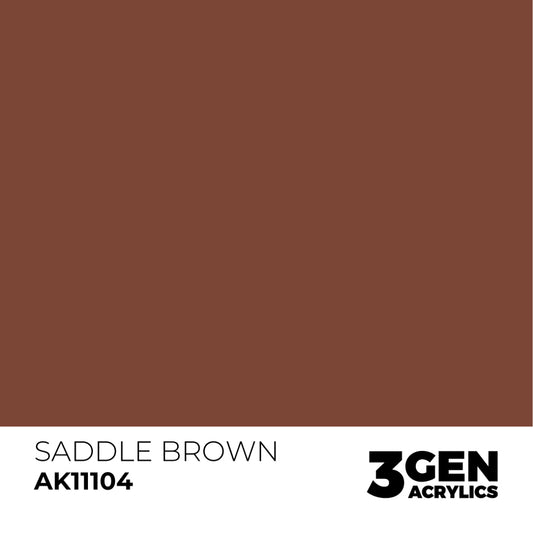 AK11104 SADDLE BROWN