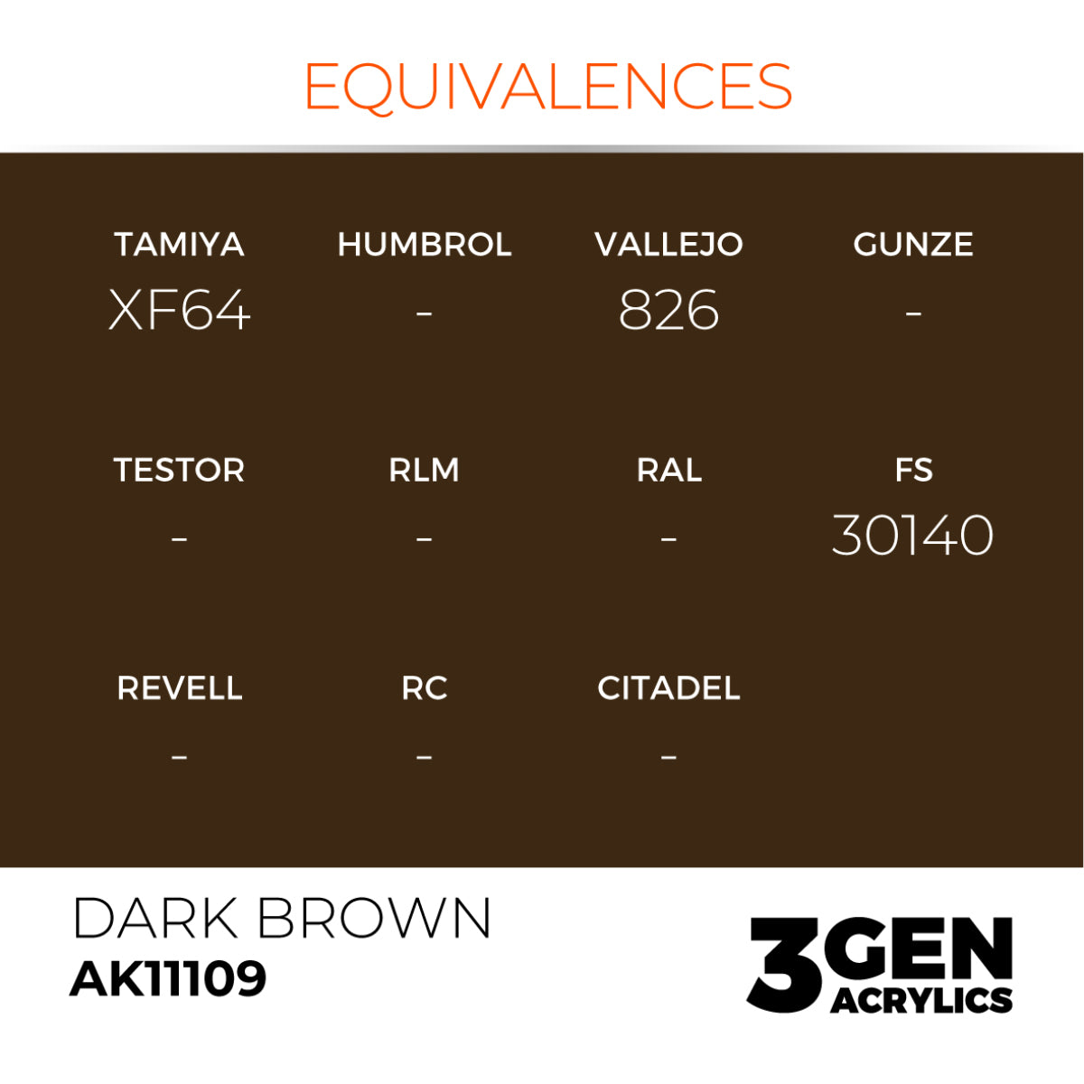 AK11109 DARK BROWN