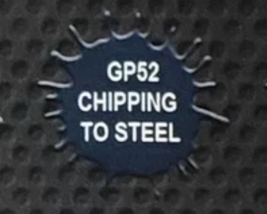 GP52 Chipping to steel | General