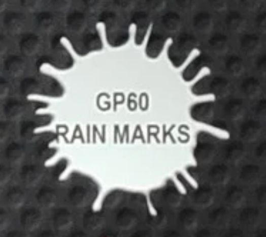 GP60 Rain Marks | General