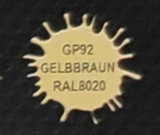 GP92 Gelbbraun RAL8020 | General