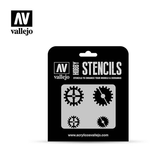 ST-SF001 Gear Markings Stencil