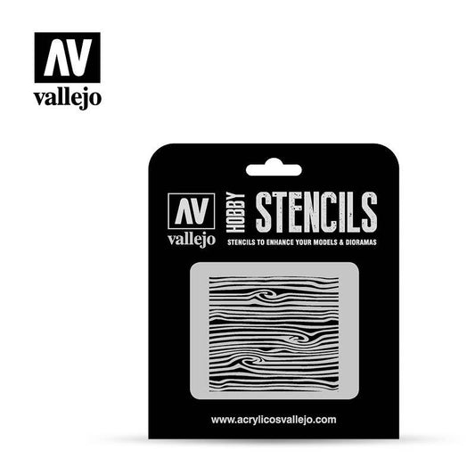 ST-TX007 Wood Texture Stencil