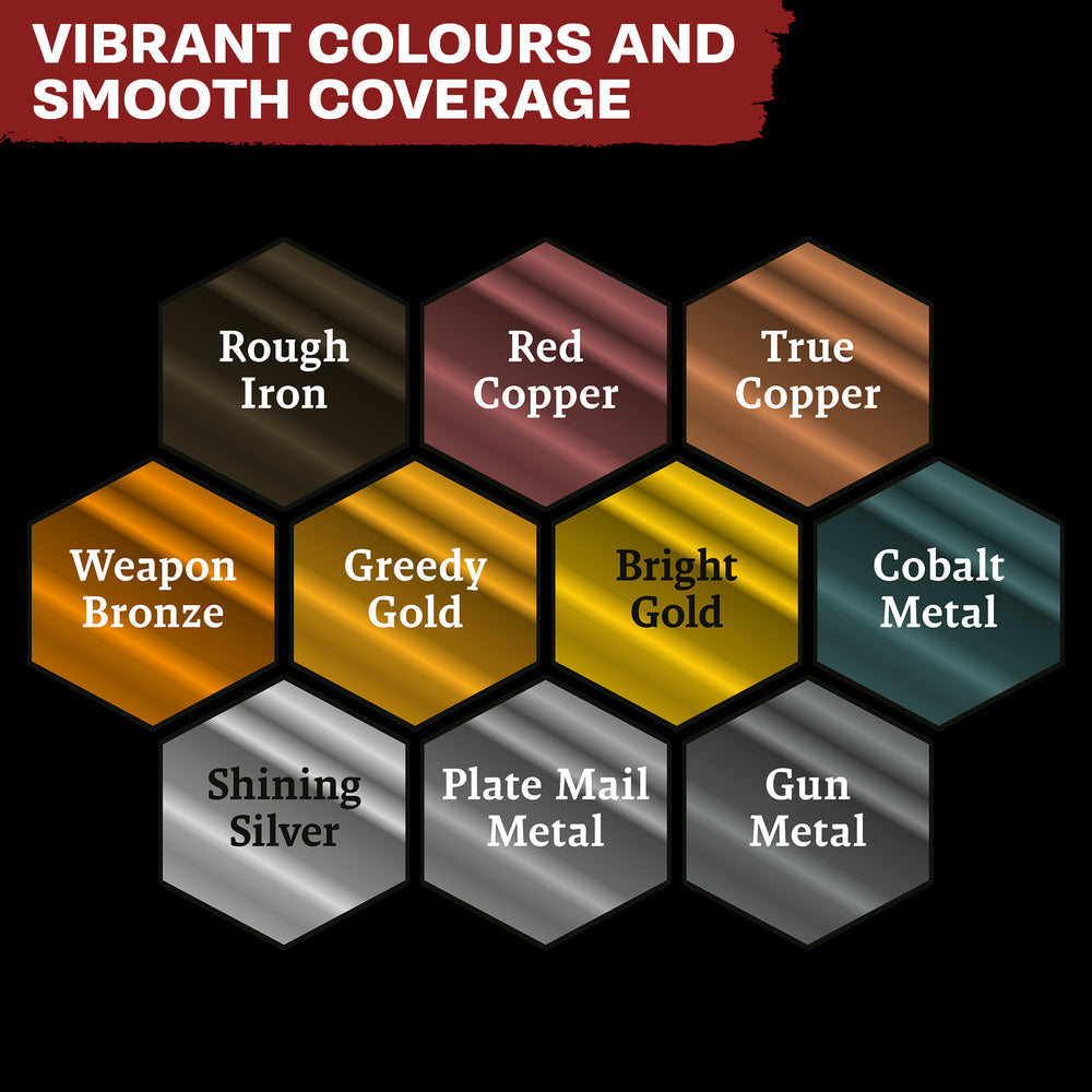 Warpaints Fanatic Metallics Paint Set