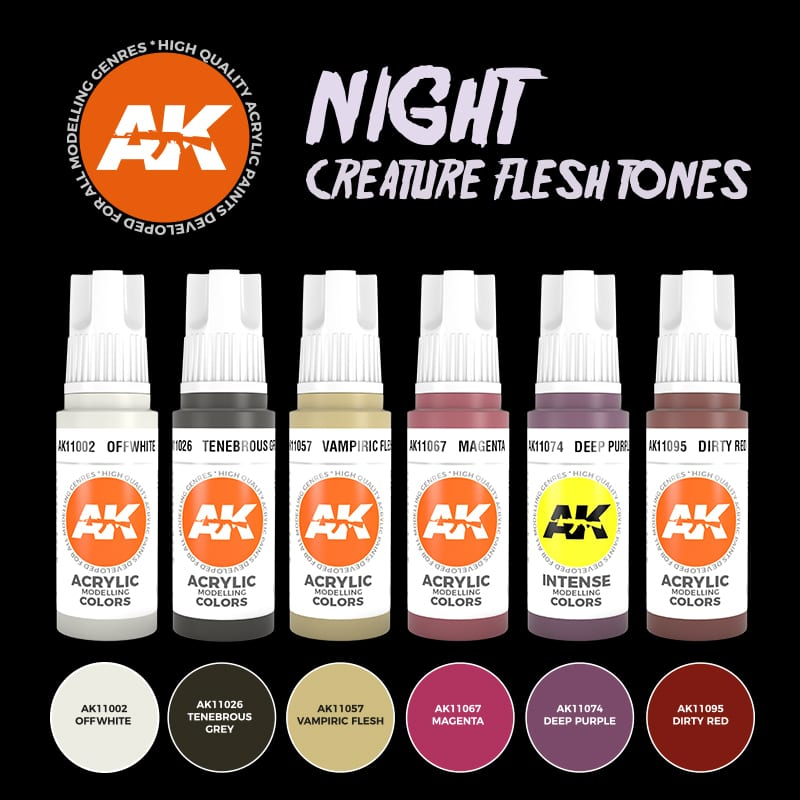 AK11602 TONOS DE CARNE DE CRIATURAS NOCTURNAS