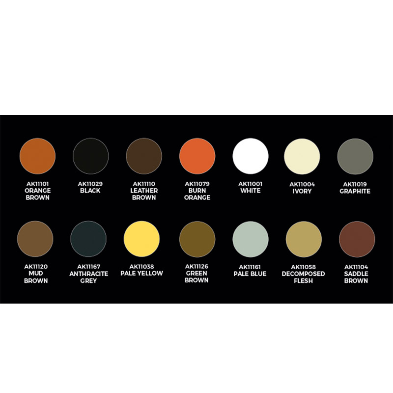 AK11779 CARLOS TOBES – 3GEN SIGNATURE SET – 14 COLORS & 1 FIGURE