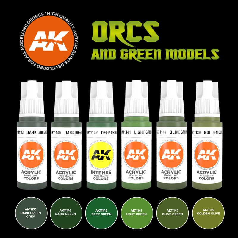 AK11600 ORCOS Y CRIATURAS VERDES