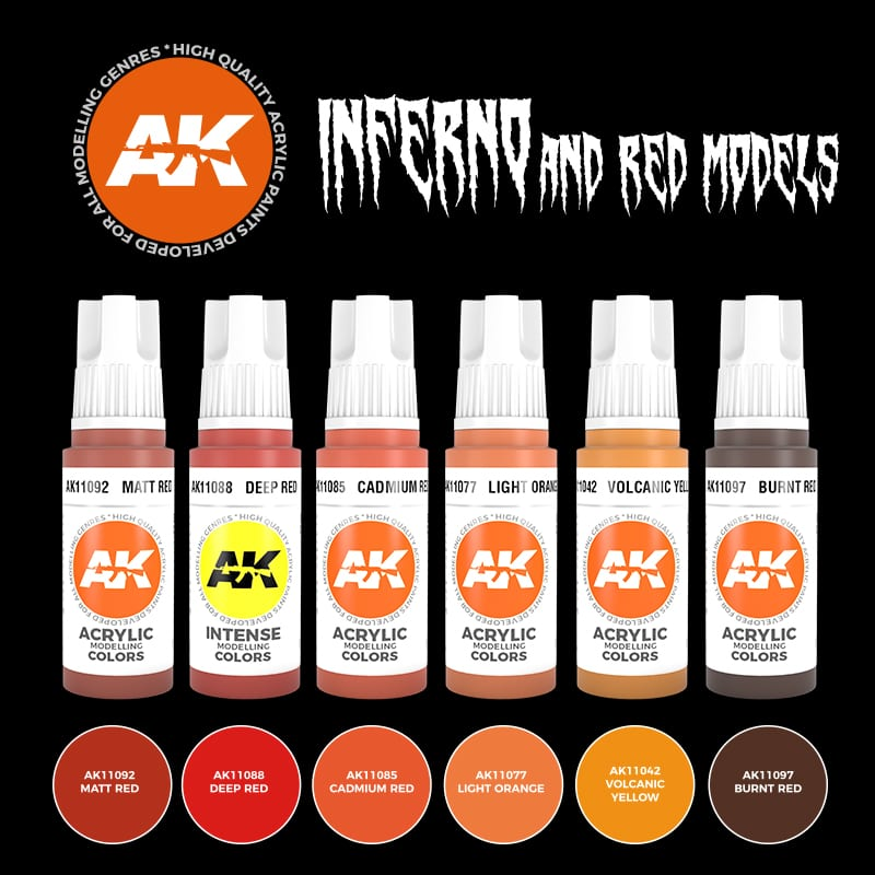 AK11604 INFIERNO Y CRIATURAS ROJAS