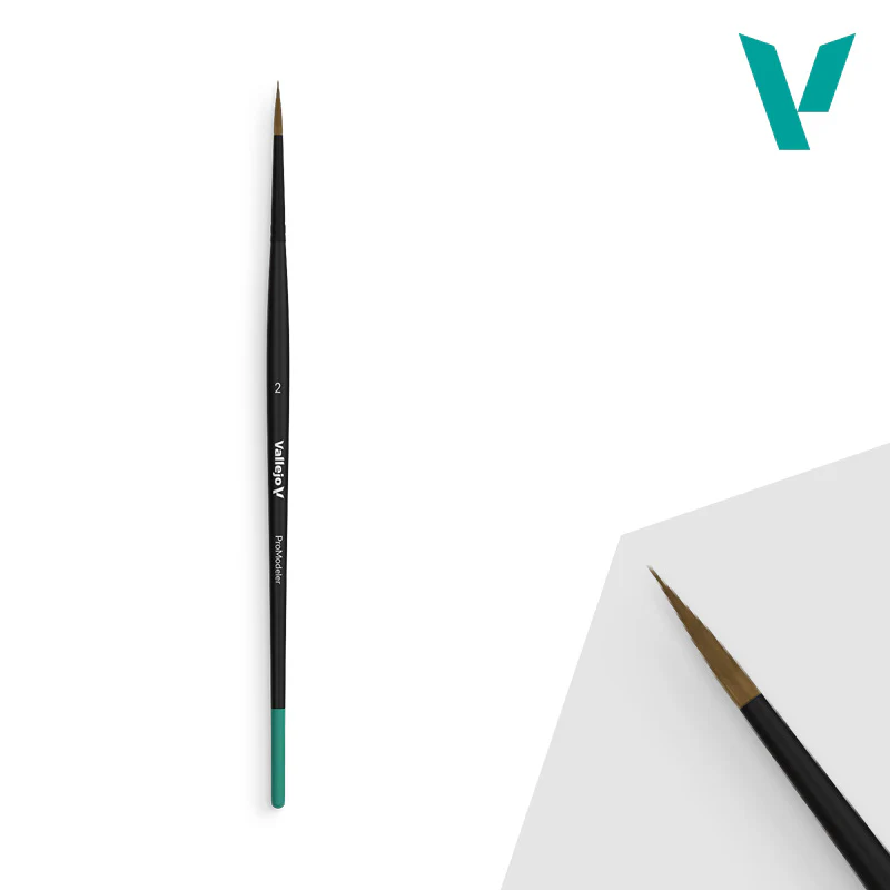 B01002 PRO MODELER. PINCEL DE PELO NATURAL. No.2