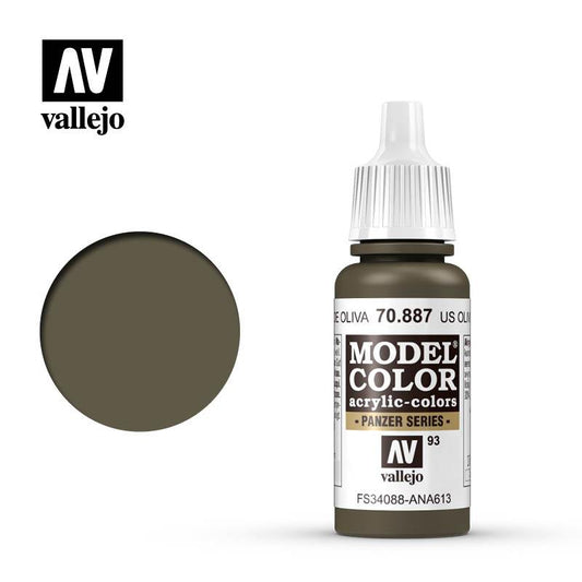 093 70.887 US. VERDE OLIVA (US Olive Green)