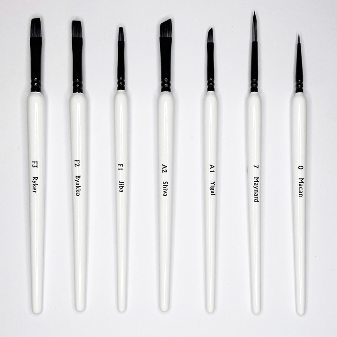 Techlon Tiger DryBrush Set