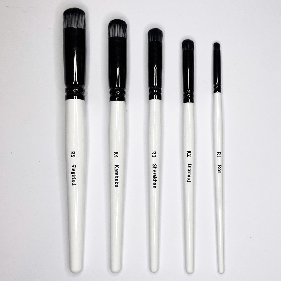 Techlon Tiger DryBrush Set